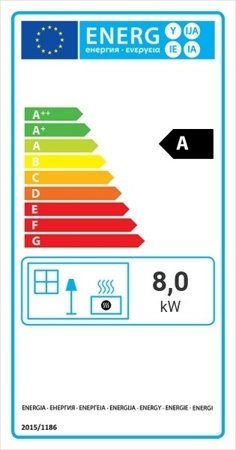 Piec wolnostojący 8kW (kolor: kafel krem) - spełnia anty-smogowy EkoProjekt 30060531